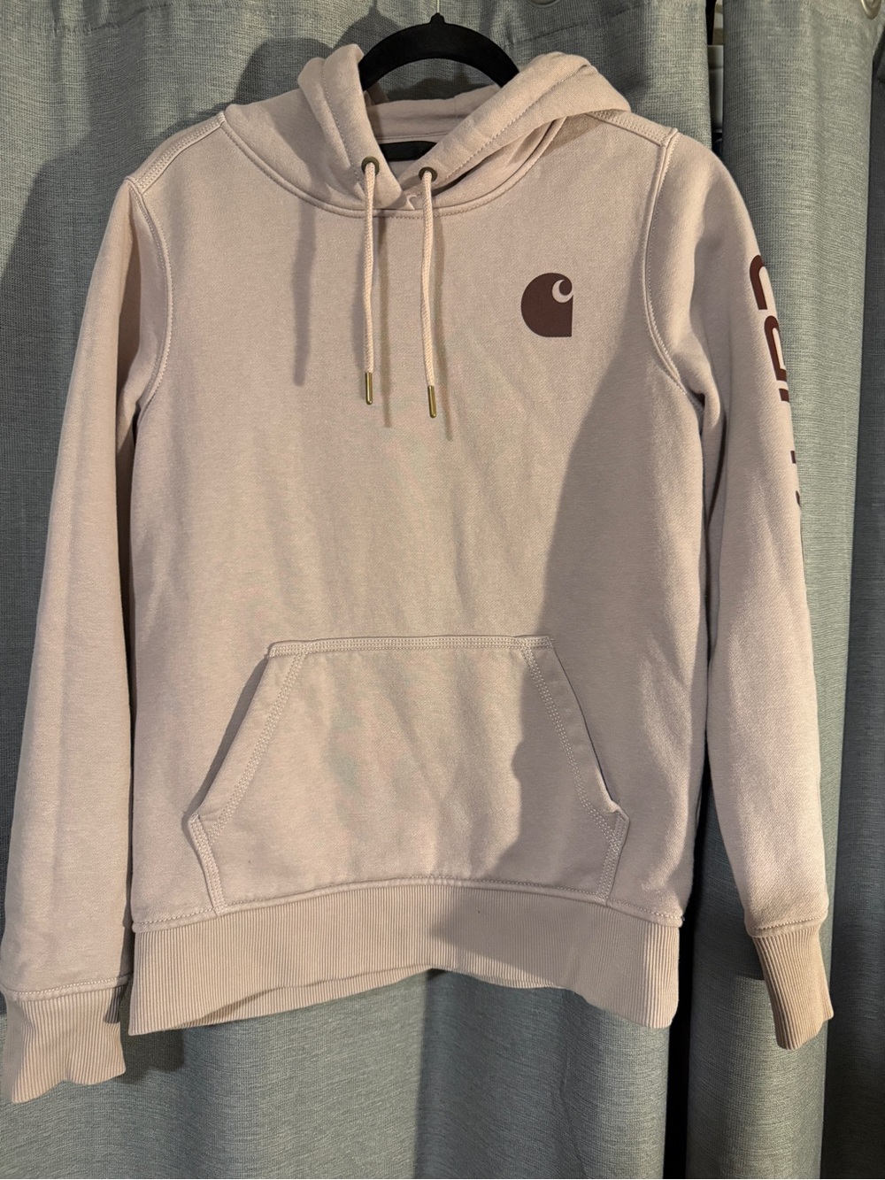 Carhartt Hoodie (Adult XS 0-2) Style #102791-V61. Mink Colorway - Gently worn.